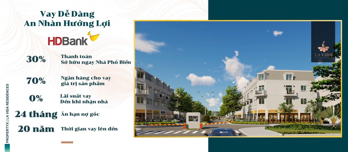 Ngân hàng bảo lãnh dự án Lavida Residences - Tp Vũng Tàu