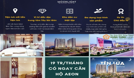 5 lợi thế không thể bỏ qua của Moonlight Centre Point Tên Lửa - Bình Tân TT LAND