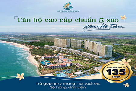 Căn hộ biển Hồ Tràm Complex 6 Căn hộ biển Hồ Tràm Complex TT LAND
