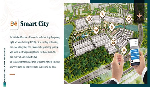 Khám phá Smart City - La Vida Residences - Khu đô thị Thông Minh kiểu mẫu tại TP biển Vũng Tàu TT LAND