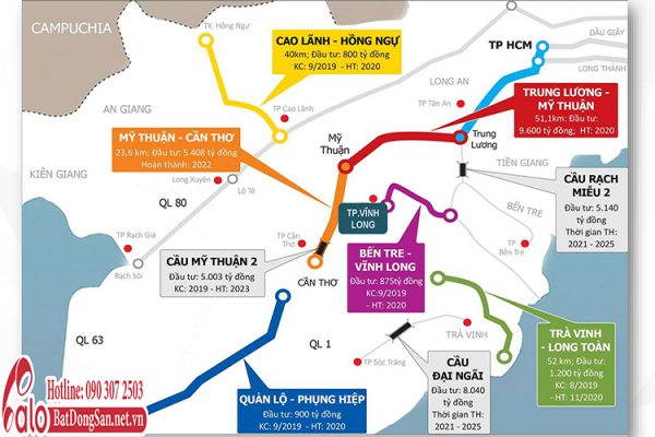 Đất nền Vĩnh Long New Town – TP Vĩnh Long