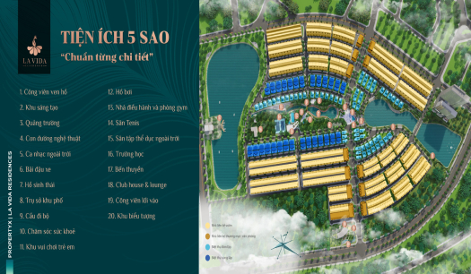 Khám phá Khu đô thị La Vida Residences tiện ích chuẩn Resort 5 sao đẳng cấp bậc nhất TP biển Vũng Tàu TT LAND