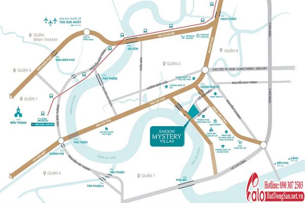 Biệt thự Nhà phố Saigon Mystery Villas – Quận 2