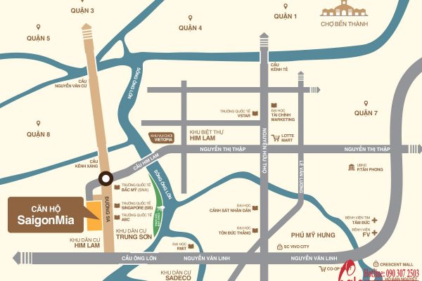 Căn hộ Saigon Mia – Quận 7
